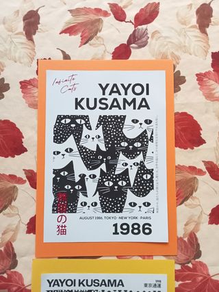 2 Poster Yayoi Kusama Gatti