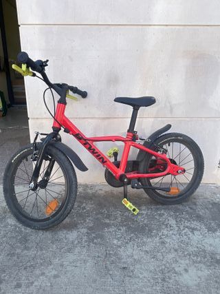 Bicicleta Infantil Roja BTWIN