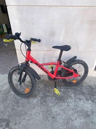 Bicicleta Infantil Roja BTWIN