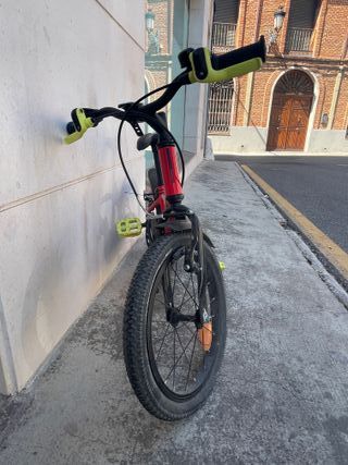 Bicicleta Infantil Roja BTWIN