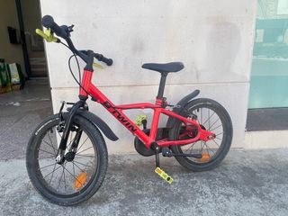 Bicicleta Infantil Roja BTWIN