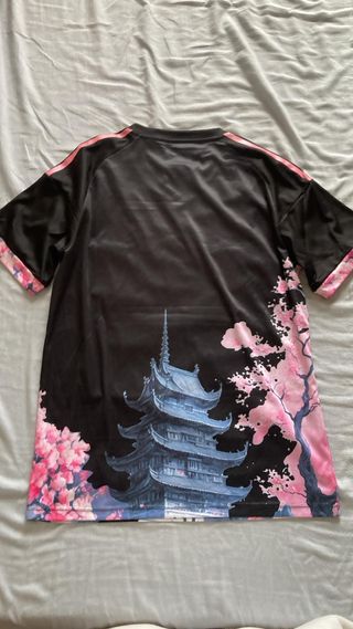 Camiseta estilo kimono japonés