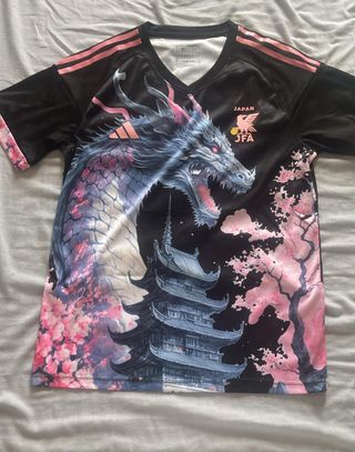Camiseta estilo kimono japonés