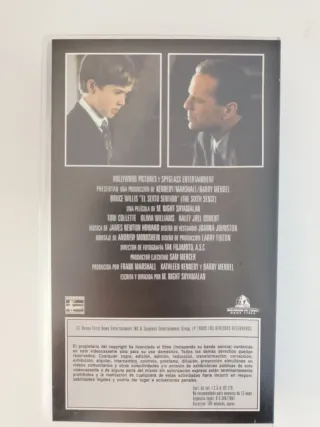 El Sexto Sentido VHS Bruce Willis
