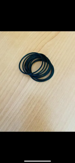 Set Bracciali Neri Nuovi