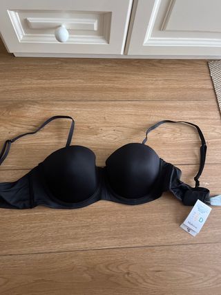 Sujetador Multivía Negro Talla 90D sin estrenar