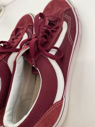 Zapatos Vans Rojos