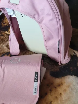 capota extensible/cubre bugaboo buffalo Rosa soft 