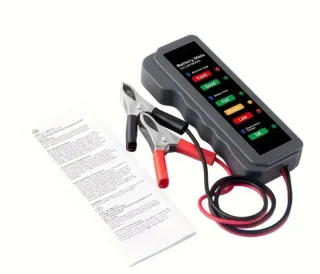 Comprobador Batería Coche y Alternador 12V