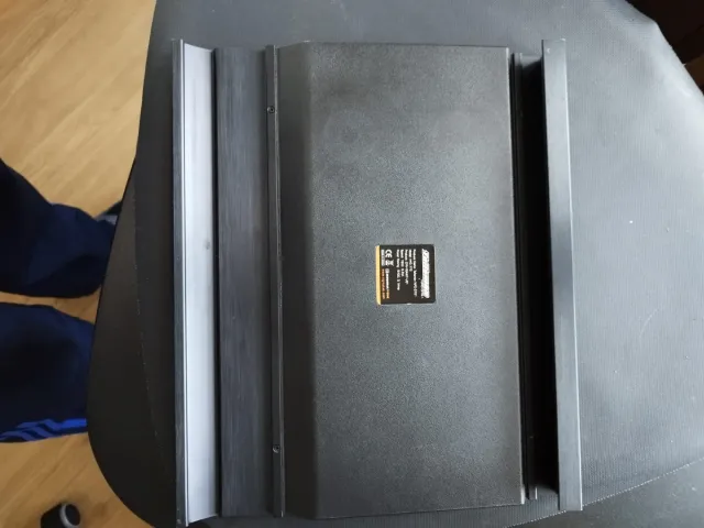 Refrigerador Portátil Negro/Plateado