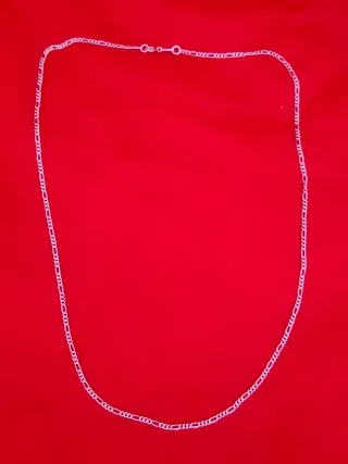 Collar Cadena Fina Plata Ley 925