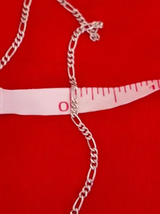 Collar Cadena Fina Plata Ley 925