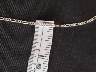 Collar Cadena fina de Plata Ley 925.