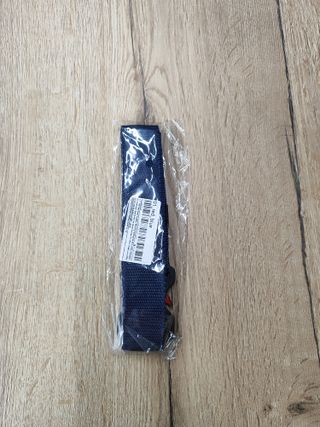 Cinturón táctico azul y rojo unisex de nailon