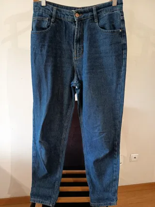 Calças de ganga Lefties azuis