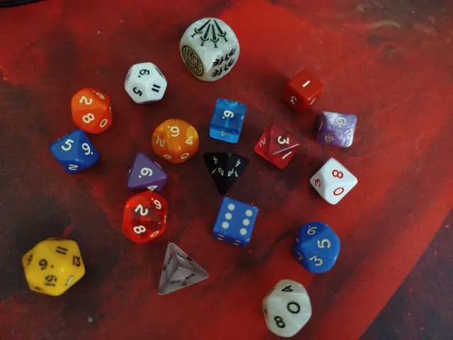 Pack libros de rol star wars, vampiro ...y dados