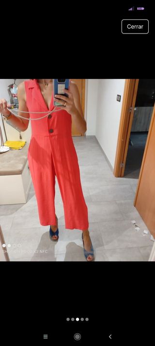 Mono rojo mujer
