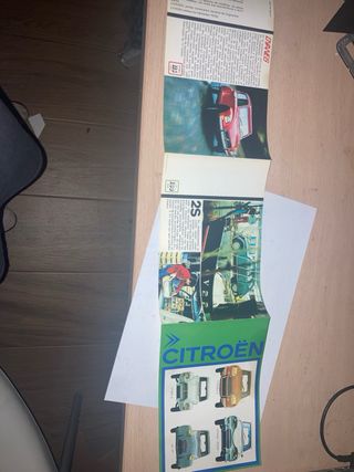 Cartel Citroën Antiguo
