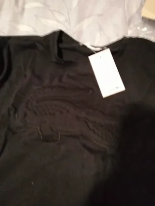 Conjunto Lacoste Hombre Negro
