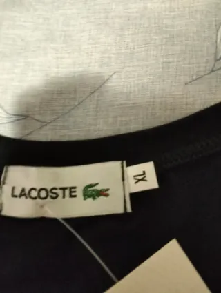 Conjunto Lacoste Hombre Negro