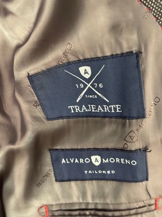 Traje Gris Marengo Álvaro Moreno Talla L