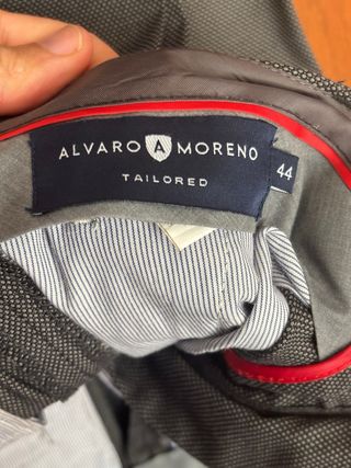 Traje Gris Marengo Álvaro Moreno Talla L