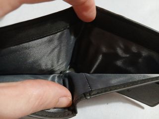 Cartera Hombre Negra con Monedero
