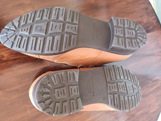 Zapatos Pitillos Piel Marrones Doble Hebilla