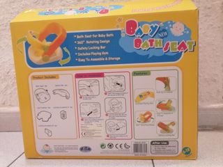 Asiento de ducha para bebé 6-18 meses