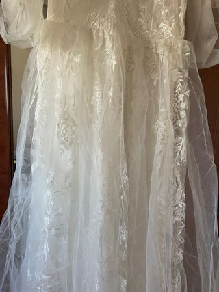 Vestido de Novia Encaje Tul
