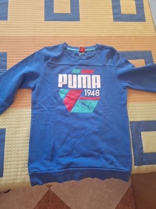 Sudadera Puma niño 12-13 años azul