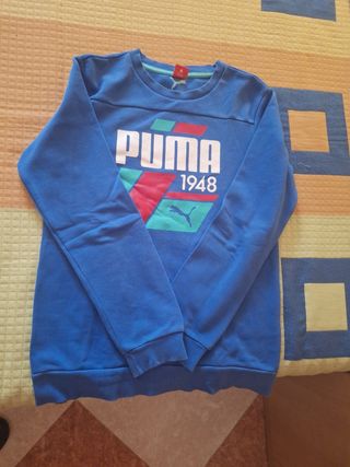 Sudadera Puma niño 12-13 años azul