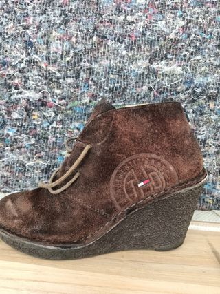 Botines Tommy Hilfiger Marrones Talla 37
