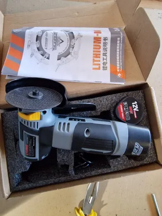 Lijadora y pulidora radial compacta 12V