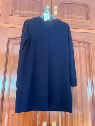 Vestido Zara azul marino nuevo