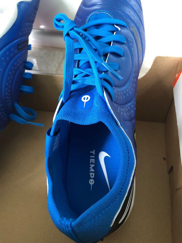 Botas de fútbol Nike Tiempo - Azul
