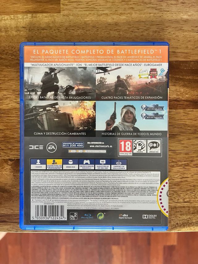 Battlefield 1 Revolution PS4
