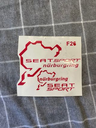 Pegatina SEAT SPORT Nürburgring