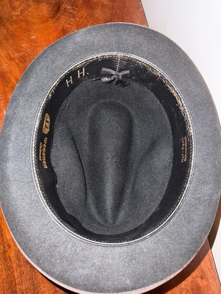 Sombrero Homburg Vintage Talla 59