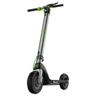 Patinete Eléctrico Gris y Verde