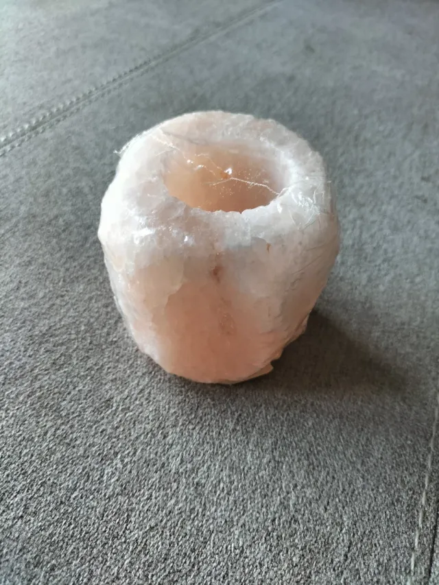 Portavelas piedra Sal Himalaya