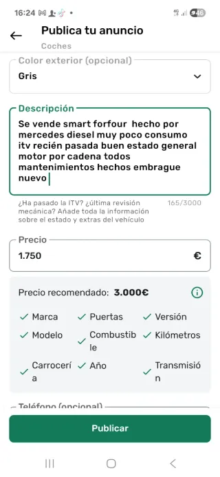 smart forfour 2006