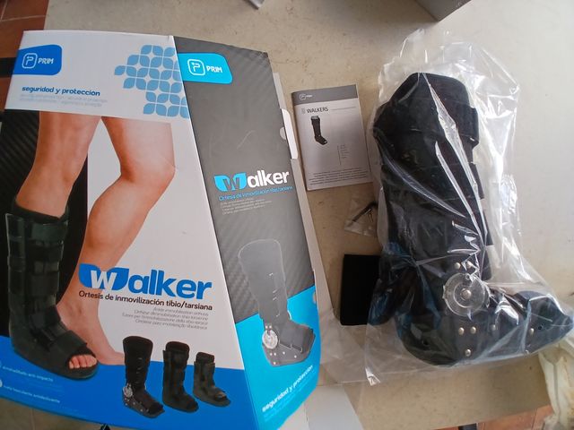 Bota Ortopédica Walker PRIM Negra