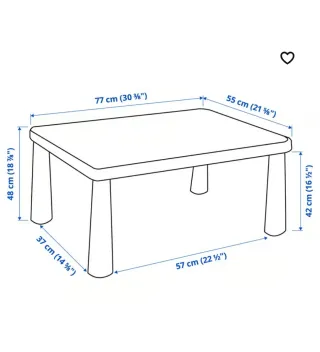 Mesa y 2 Sillas IKEA Niños