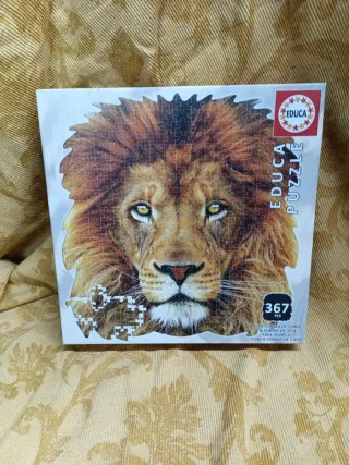 Puzzle Educa 367 piezas Cabeza de León