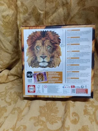 Puzzle Educa 367 piezas Cabeza de León