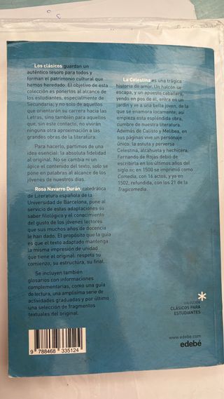 Clásicos para Estudiantes: LA CELESTINA (adpata...