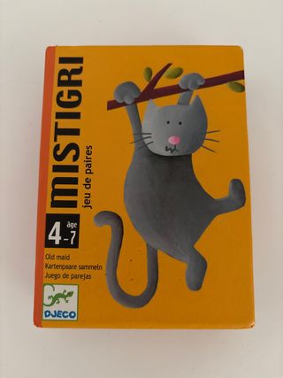 Juego de cartas Djeco Mistigri (4-7 años)