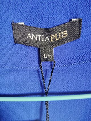 Blusa Antea Plus Azul Klein Talla L Sin Estrenar