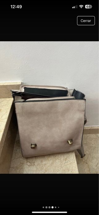 Mochila Tous Beige/Gris